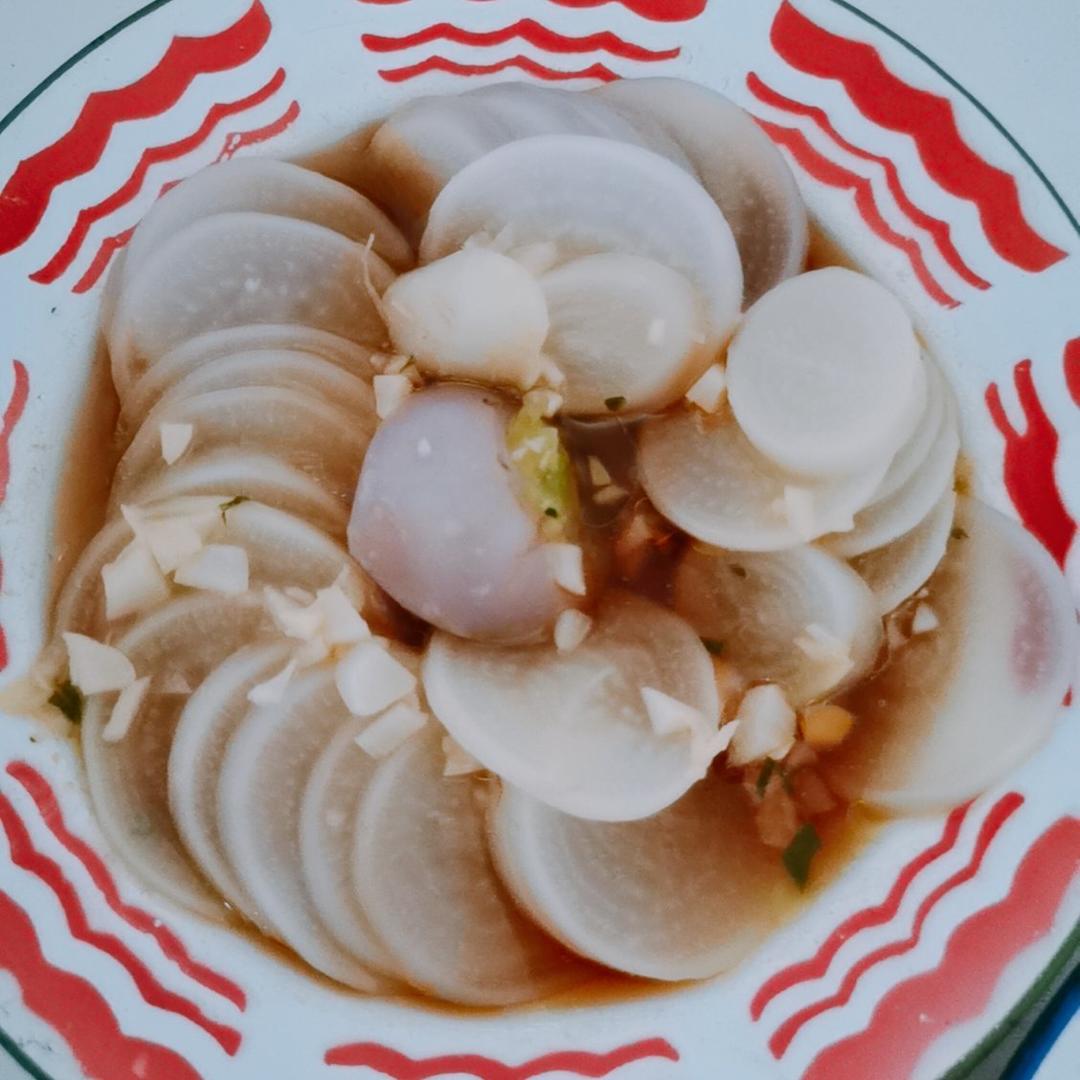 蒸萝卜片