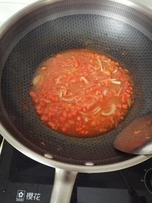快手营养早餐番茄芝士鸡肉丸焗意面（内含快速煮意面方法）的做法 步骤15