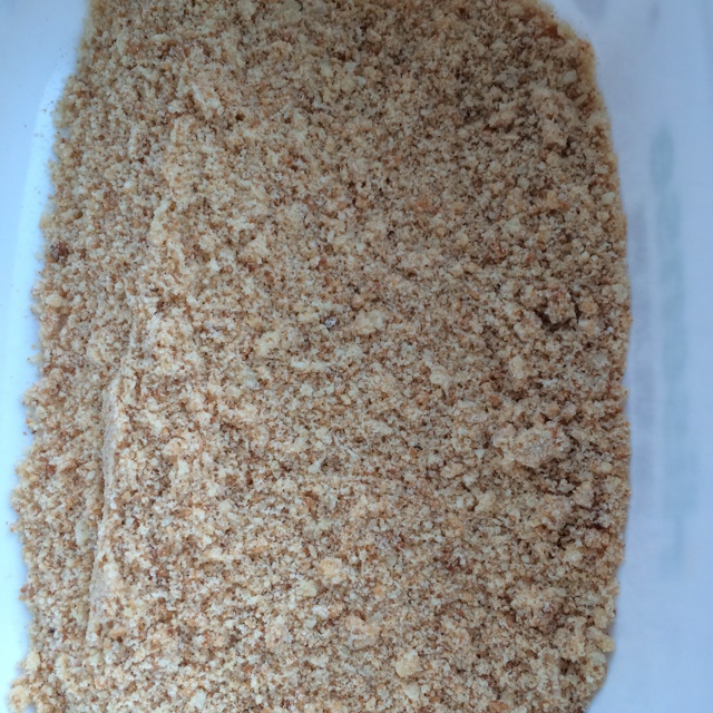 一生祎斯做的自制面包糠微波炉版