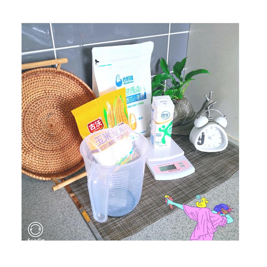 纯奶手撕吐司的做法 步骤1