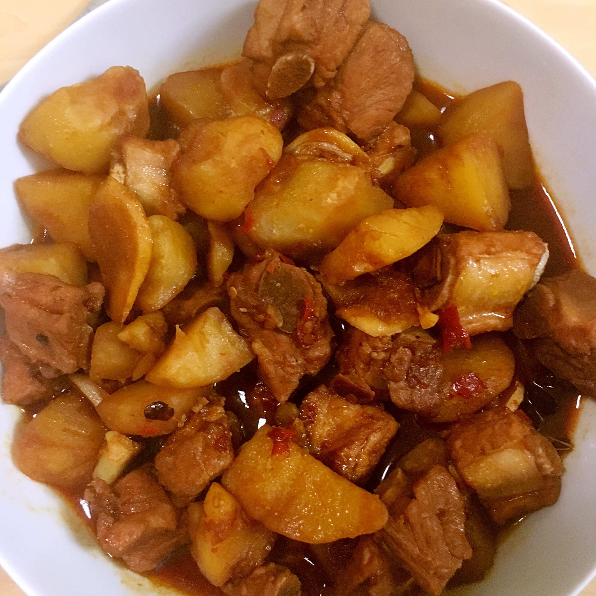 川味土豆烧排骨