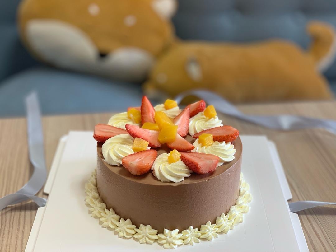 浓郁巧克力慕斯蛋糕（6寸）