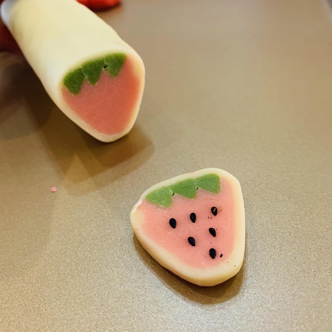 🍓小草莓饼干🍓的做法 步骤10