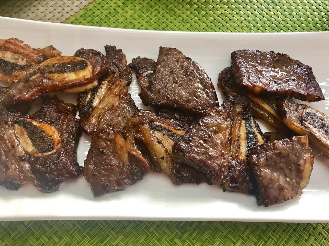 无油版烤箱黑胡椒牛仔骨
