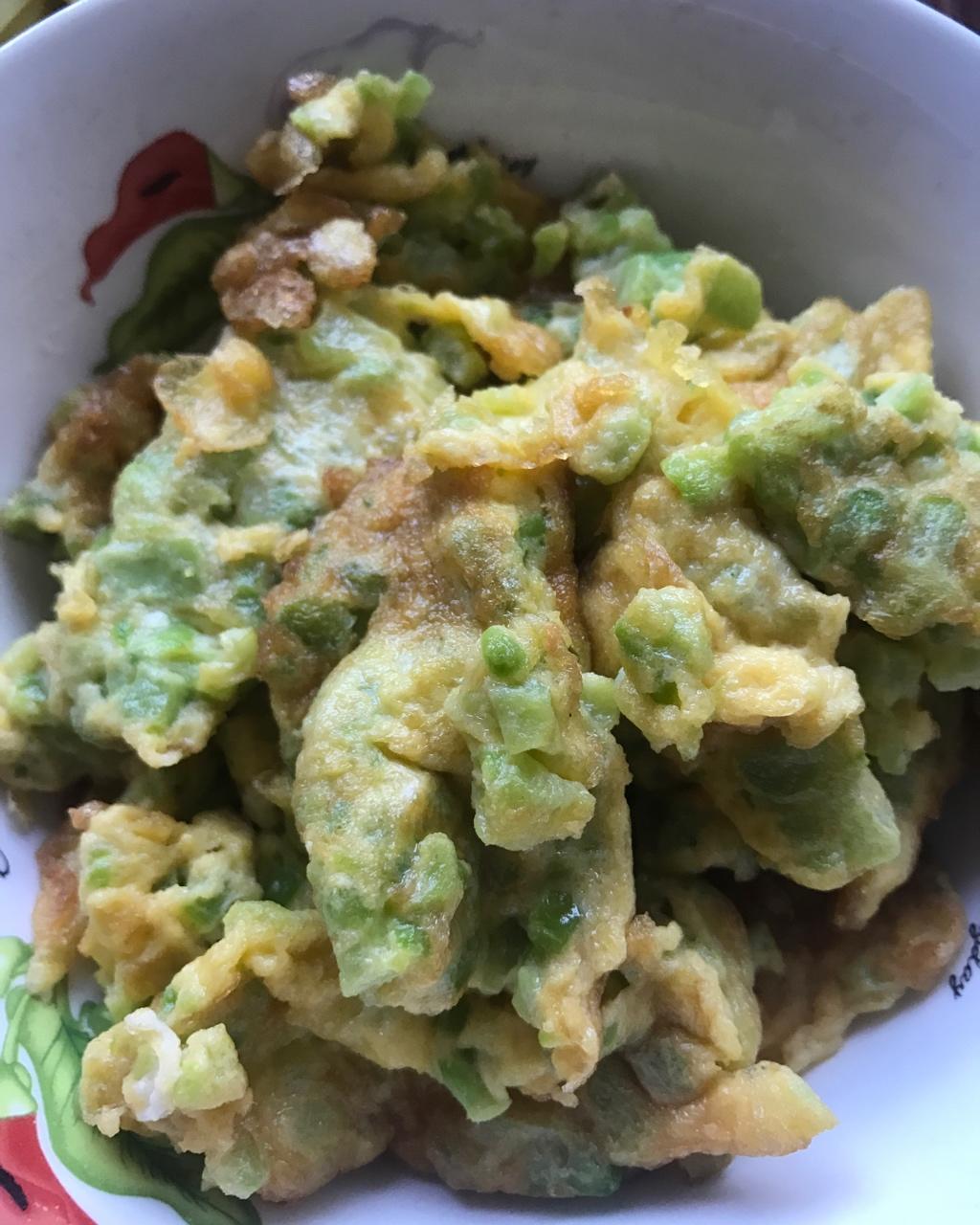 不苦的苦瓜炒鸡蛋