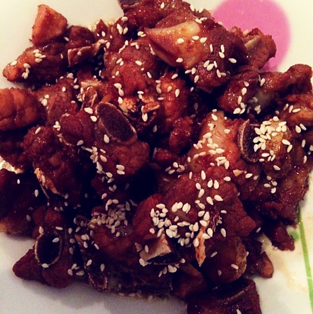 懒人版糖醋排骨