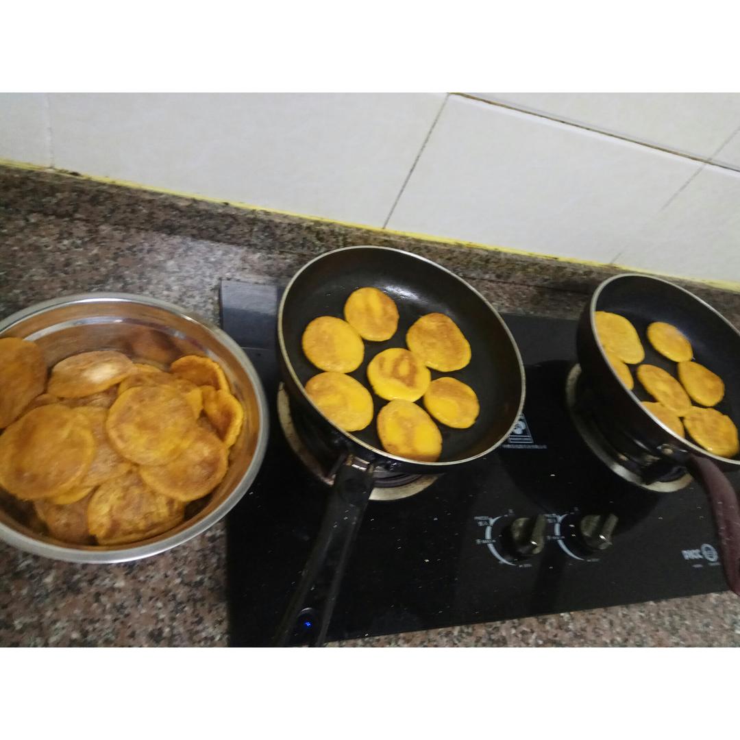 南瓜糯米饼