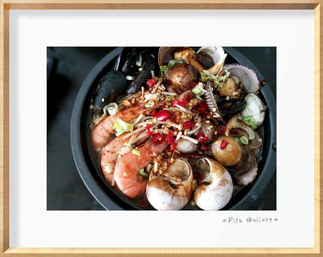 冠盖云集——蒸海鲜