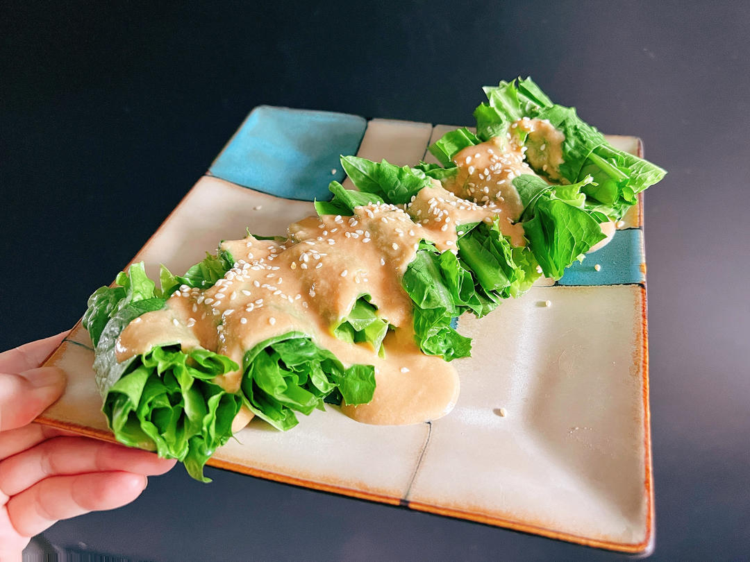 麻酱油麦菜