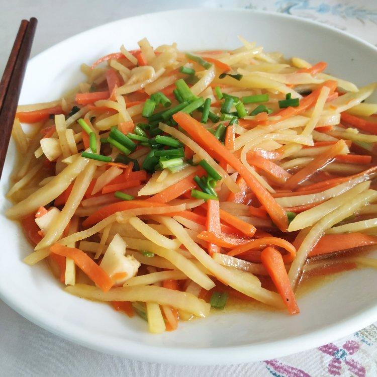 在家也能做出馆子味儿的醋溜/炝炒/酸辣土豆丝（就是那道看似简单，实则步步玄机的土豆丝）