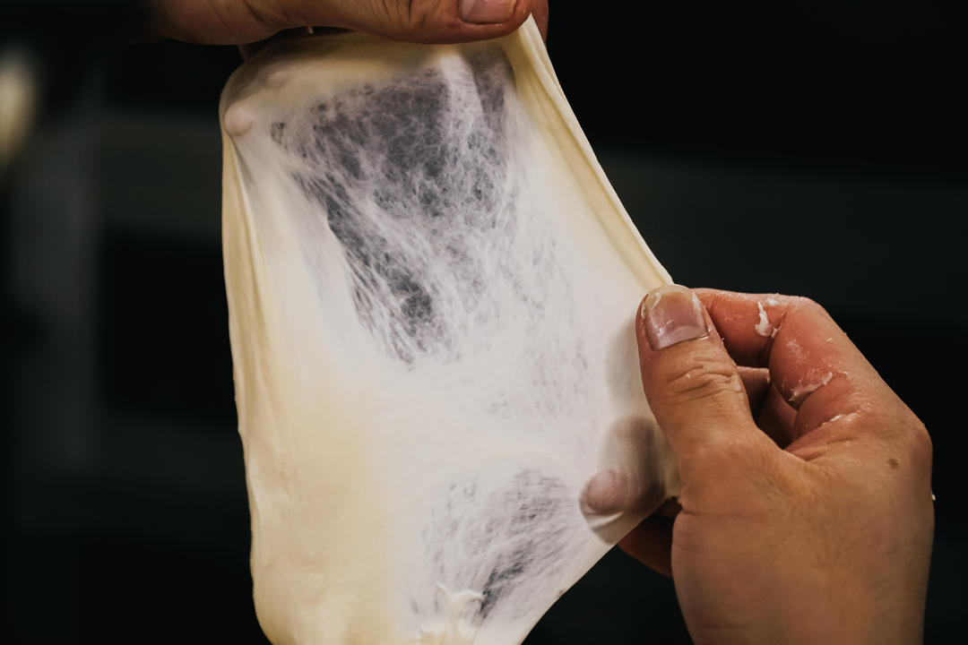 纯奶手撕吐司的做法 步骤1