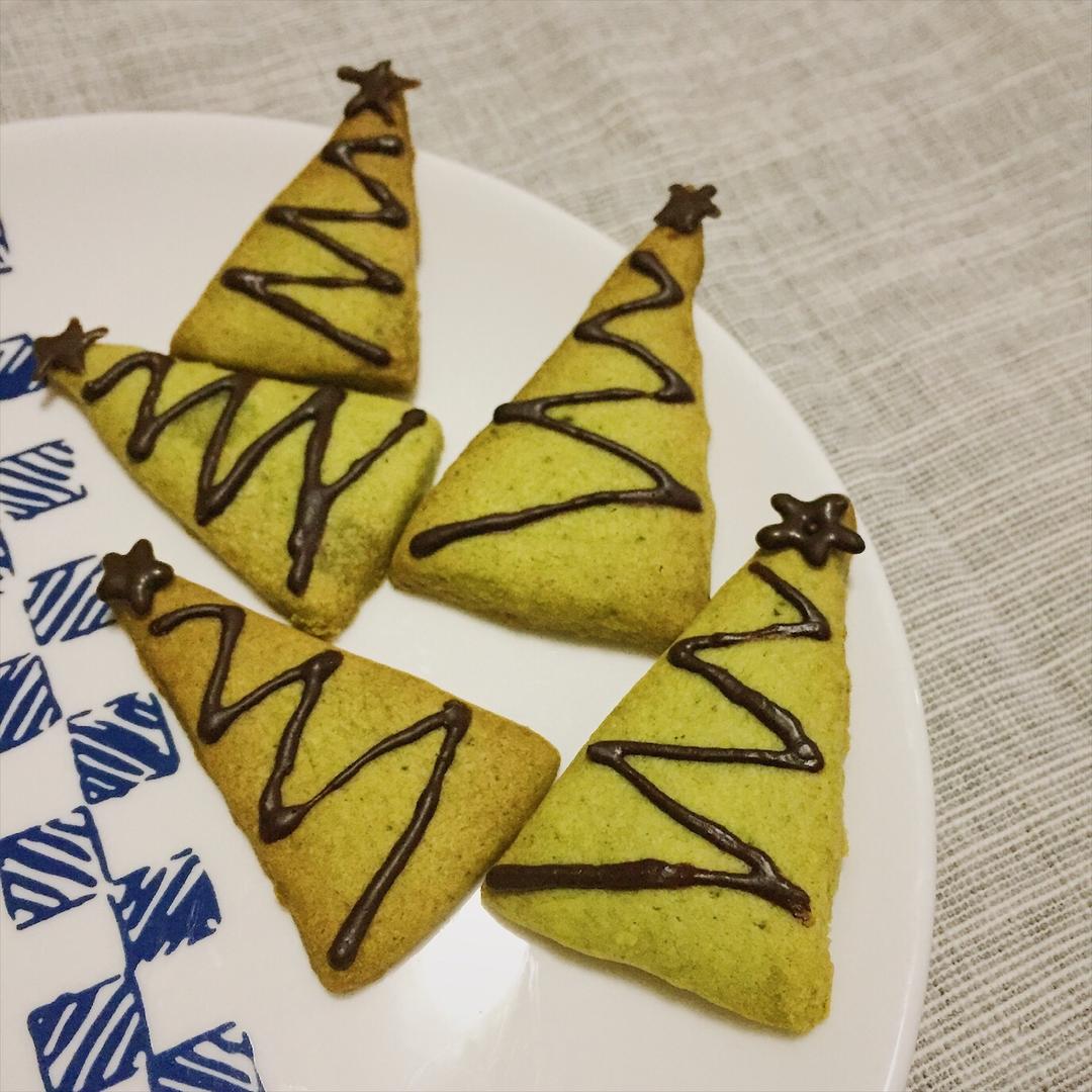 抹茶蔓越莓饼干