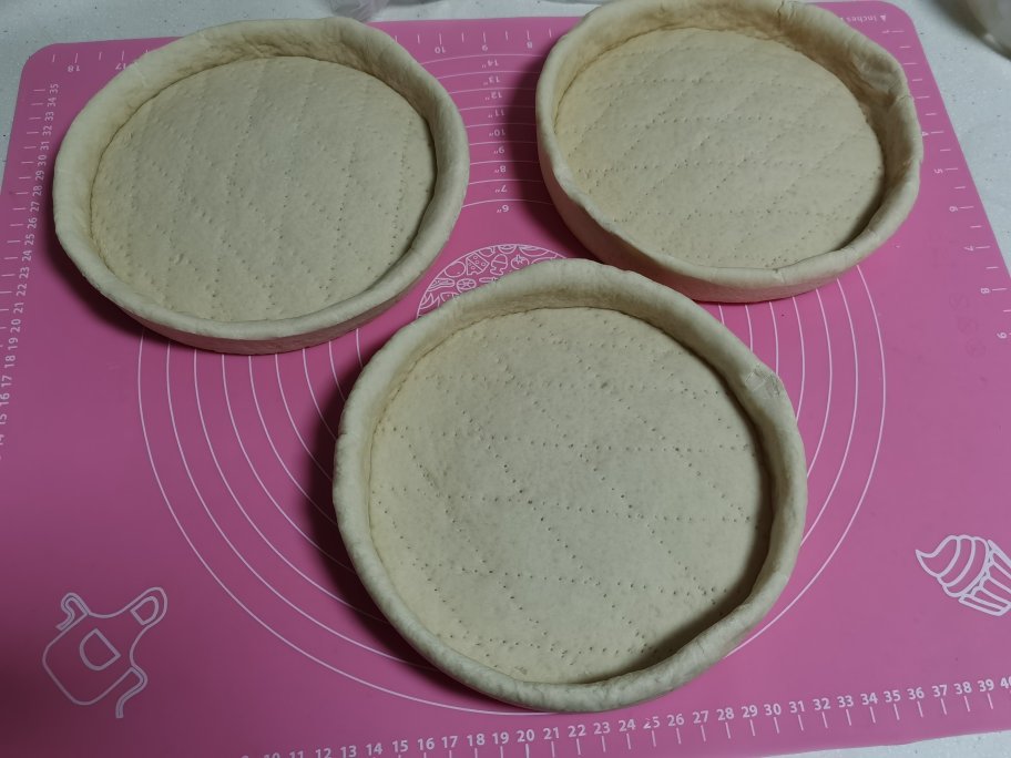 八寸披萨饼皮（四个）制作