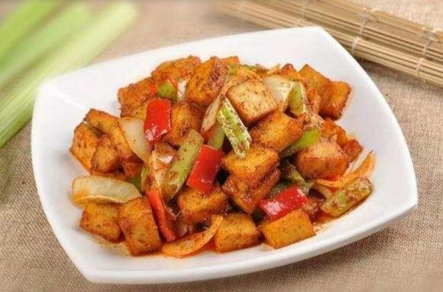 孜然豆腐