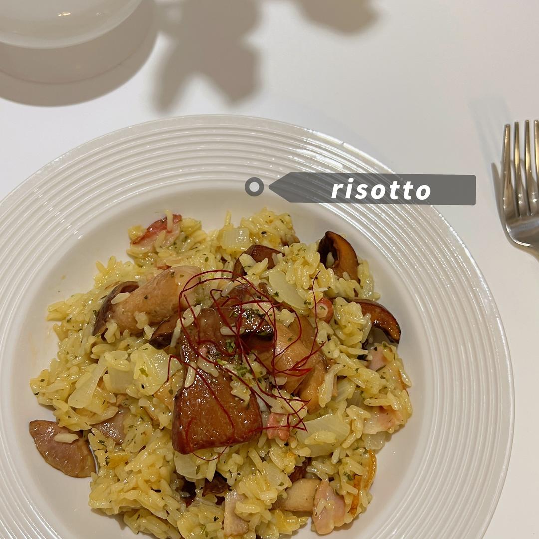 意大利菌菇烩饭