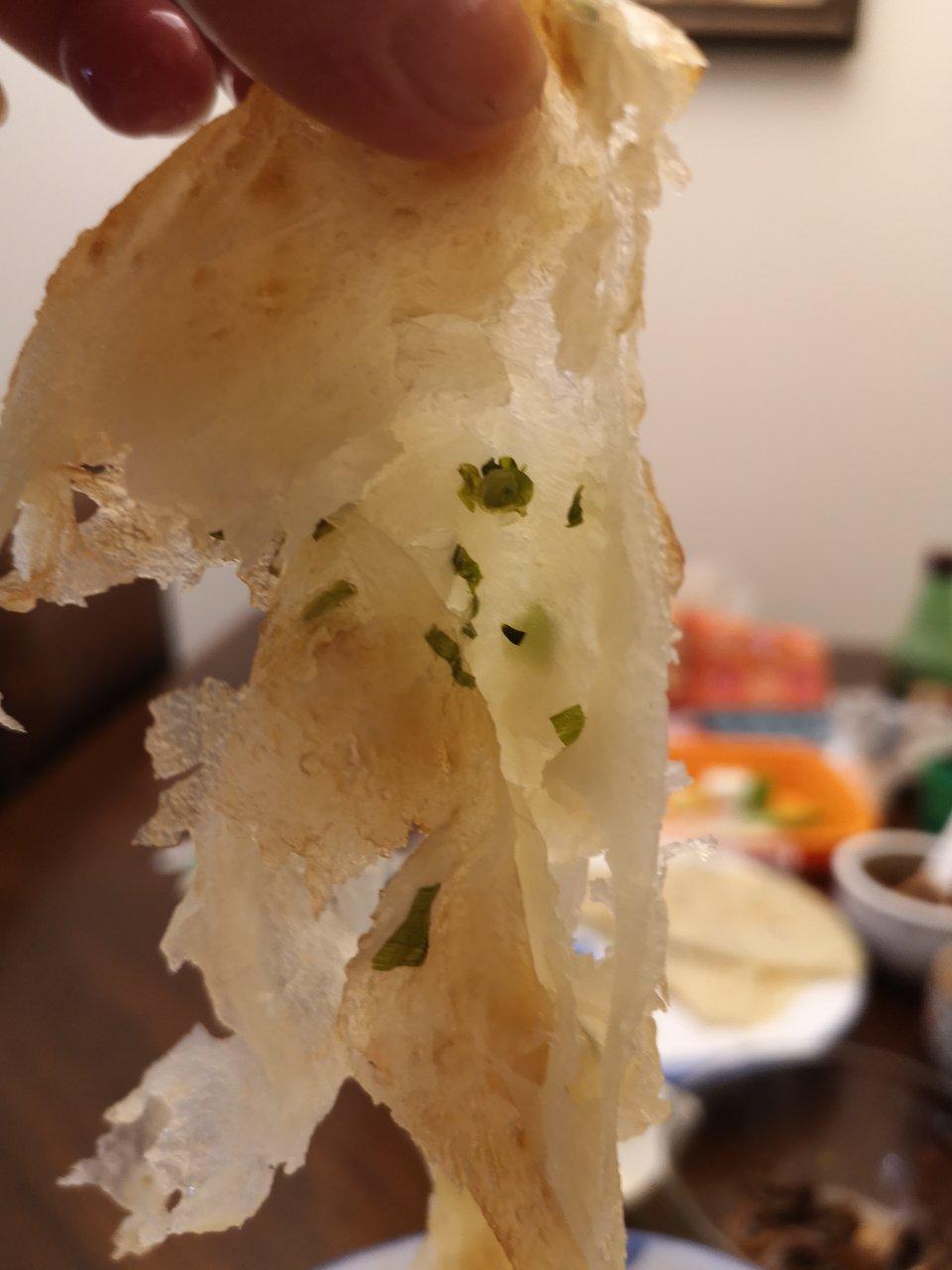堂妈教你做飘香葱油饼