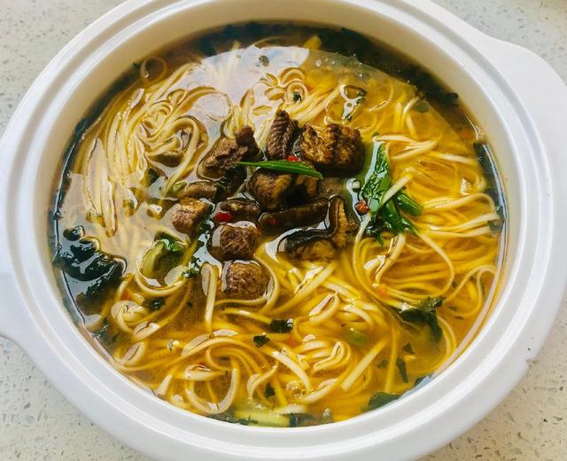 【长沙版鳝鱼面】的做法