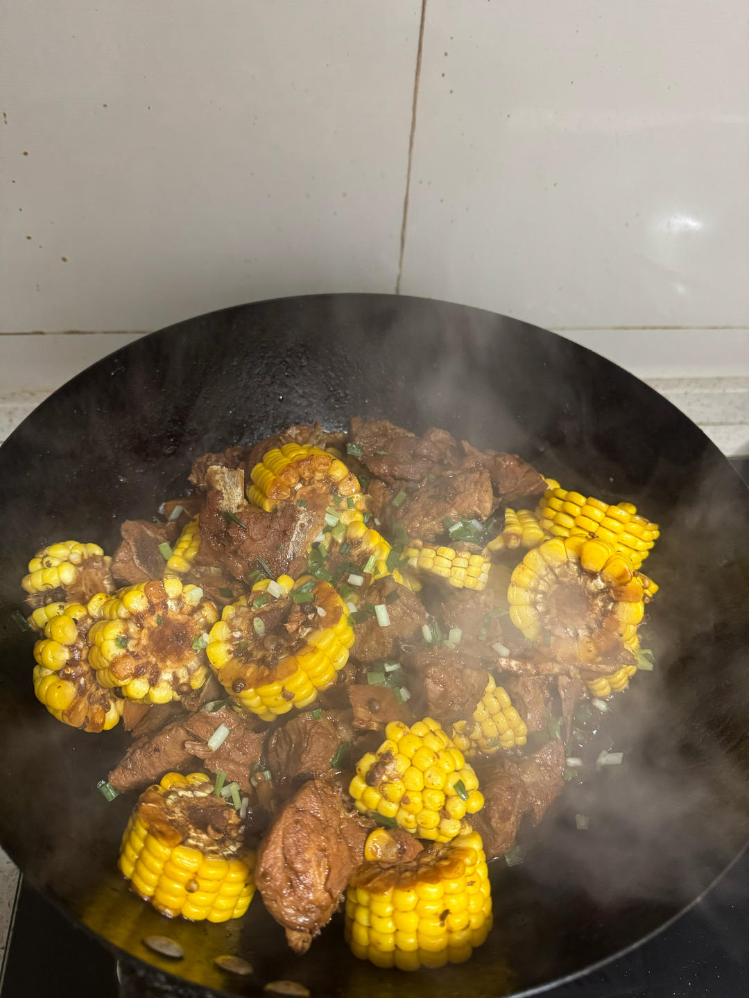 红烧排骨玉米，国宝大师菜谱