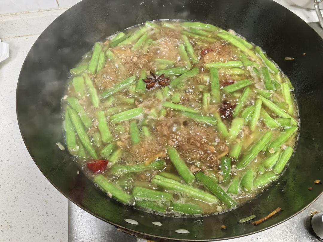 豆角焖面