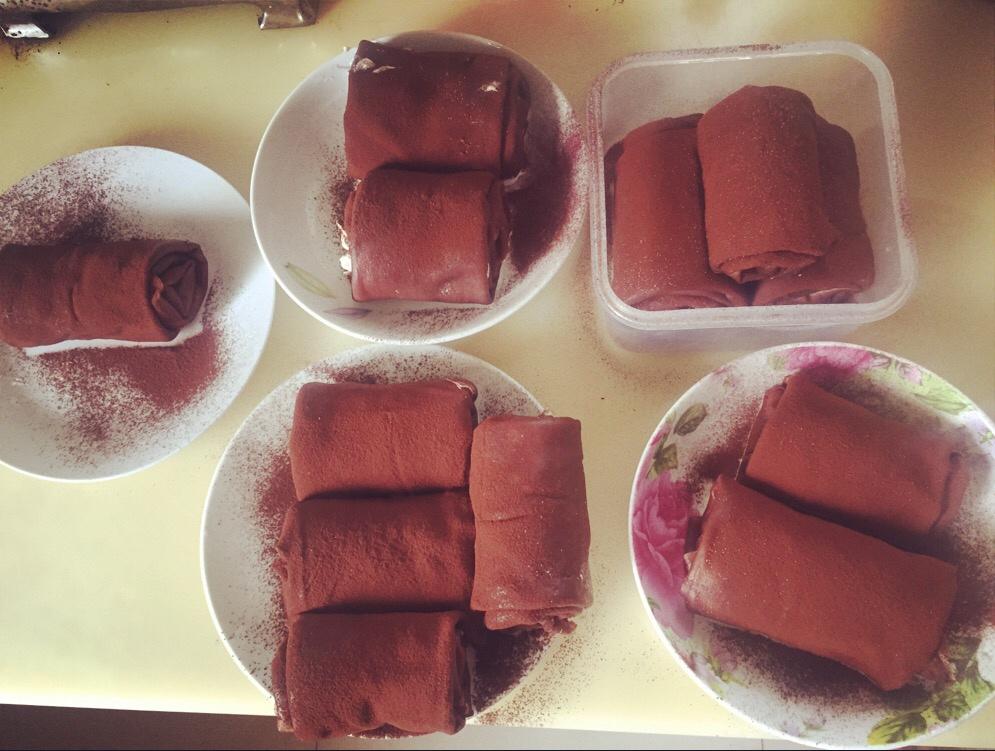 可可奥利奥毛巾卷