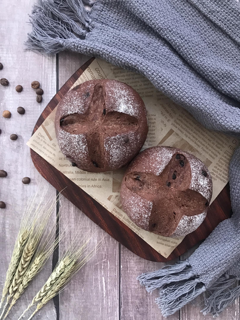 香蕉巧克力软欧