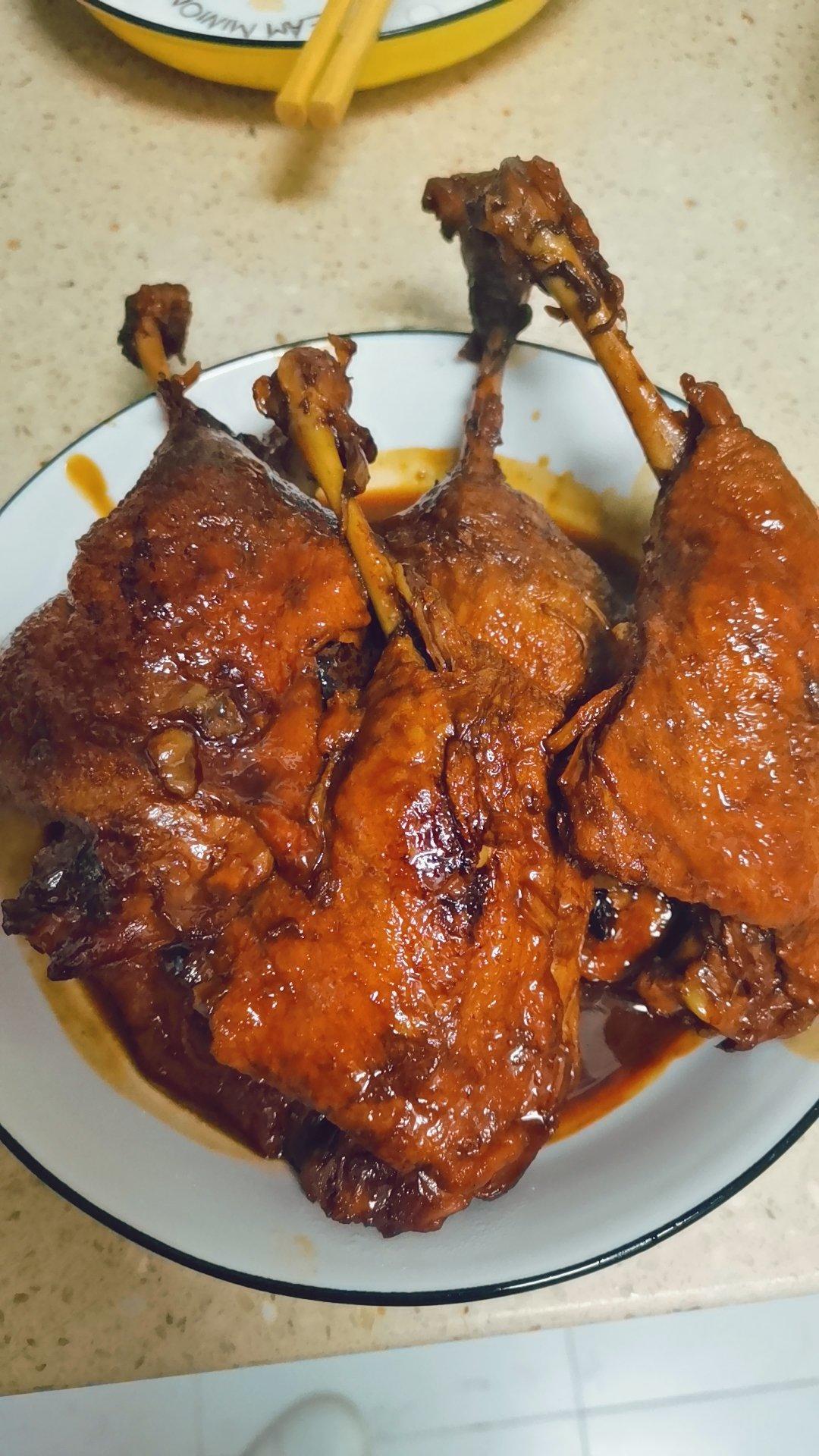 壮士吃辣条做的酱香鸭腿08简单易做