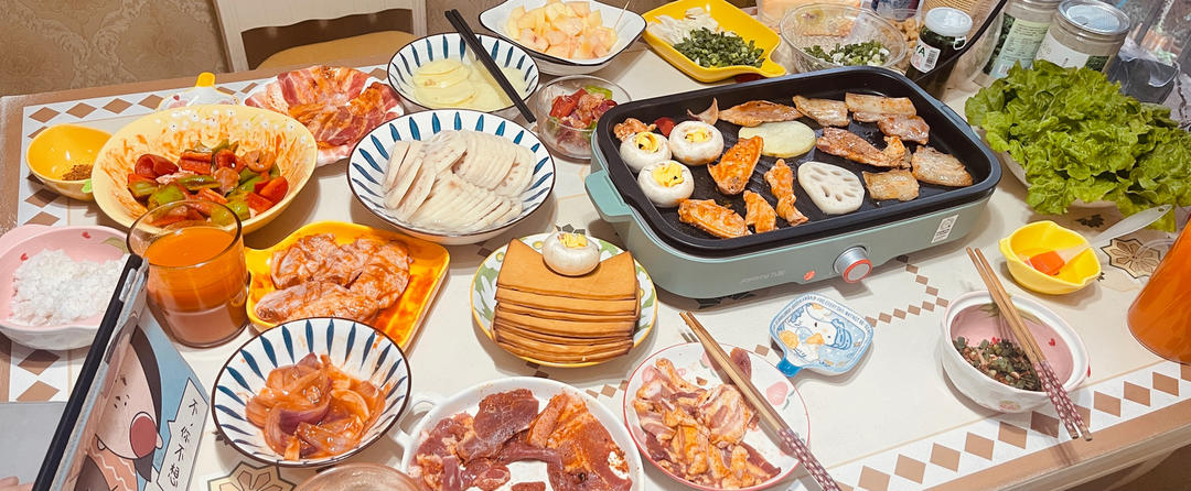 家庭版韩式烤肉！附详细食材和腌制教程