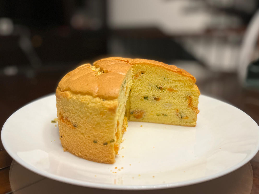 低糖芝士黑胡椒&海苔肉松咸戚风