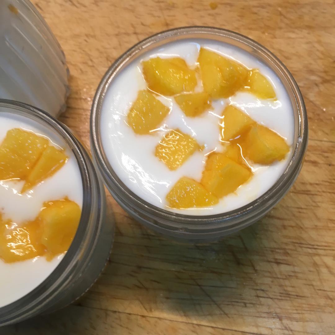 低脂无糖酸奶慕丝#低卡健康#的做法