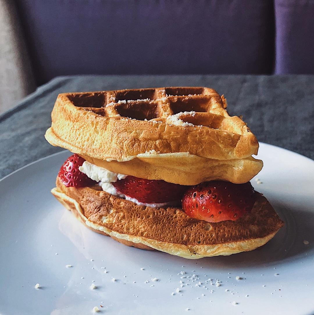 经典格子华夫饼 Belgian Waffle