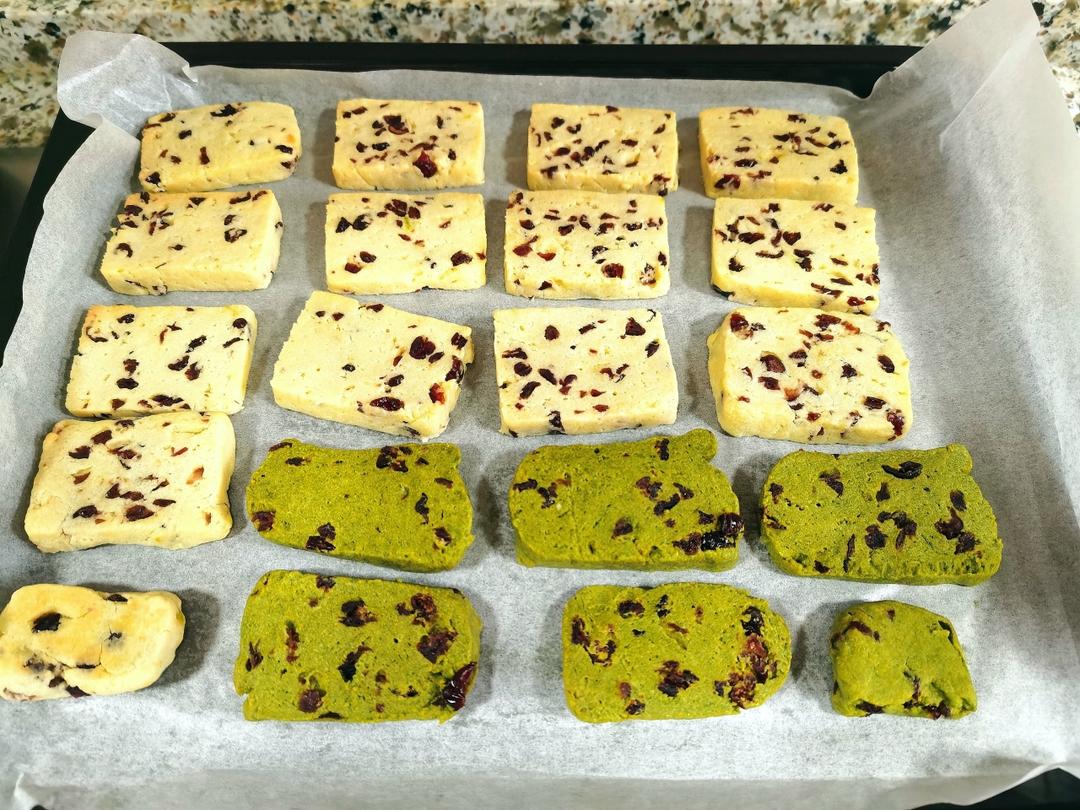 低糖少油版蔓越莓饼干