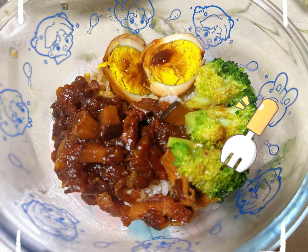 两步做出好吃台式卤肉饭，软烂入味巨下饭