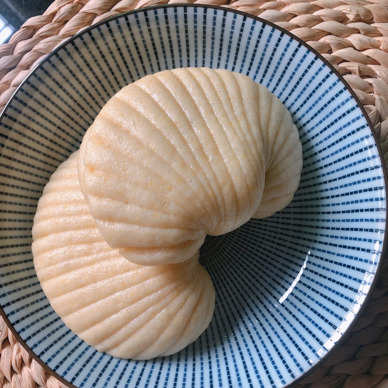 玉米粉荷叶饼(一次发酵)