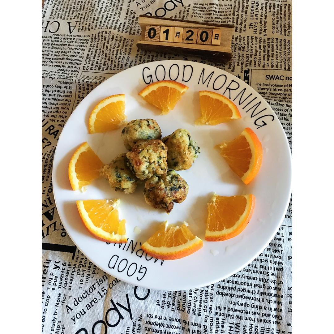 蛋煎饭团【儿童菜谱】