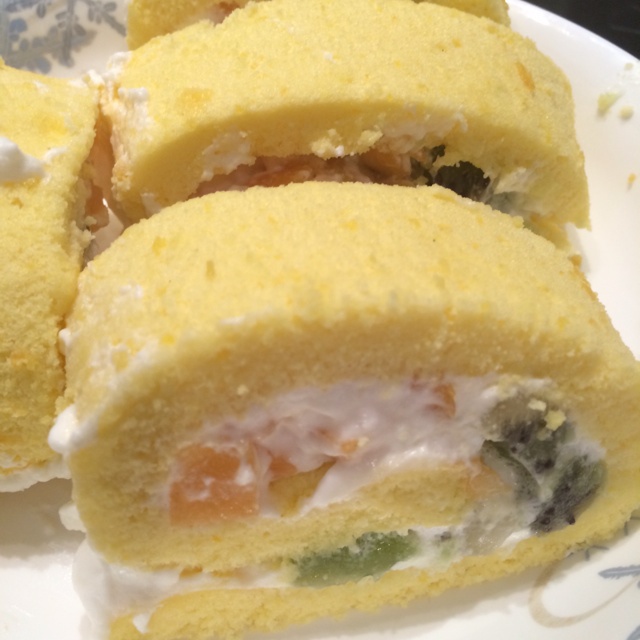 【视频】小嶋水果蛋糕卷