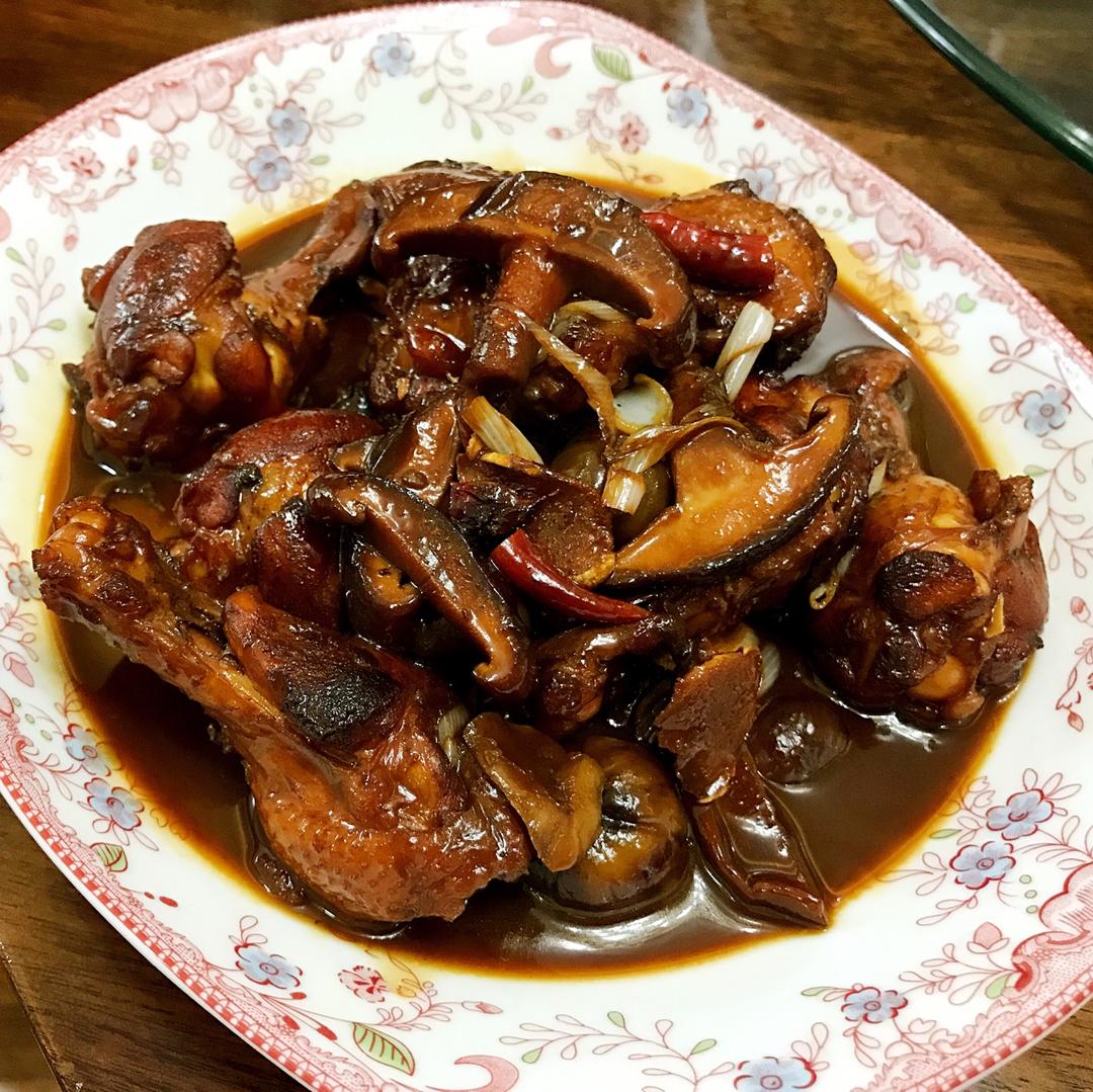 香菇板栗烧鸡