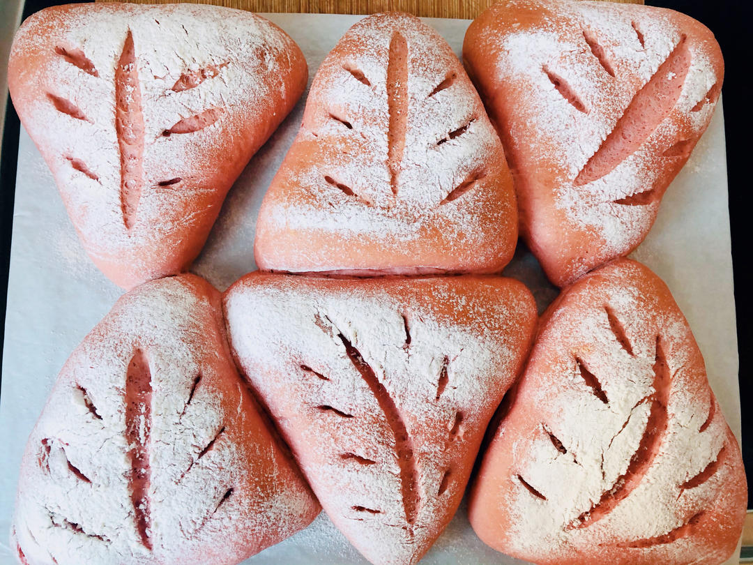 抹茶芋泥麻薯软欧包🍃夏日小清新