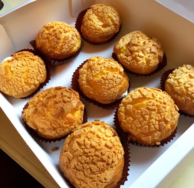 十分美味的酥皮泡芙