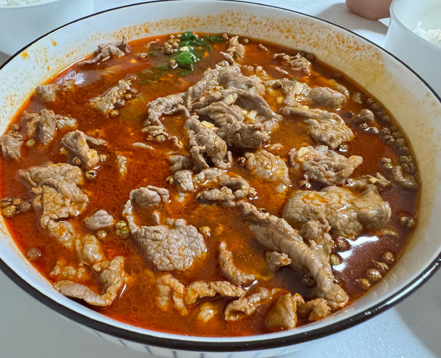 水煮牛肉的做法