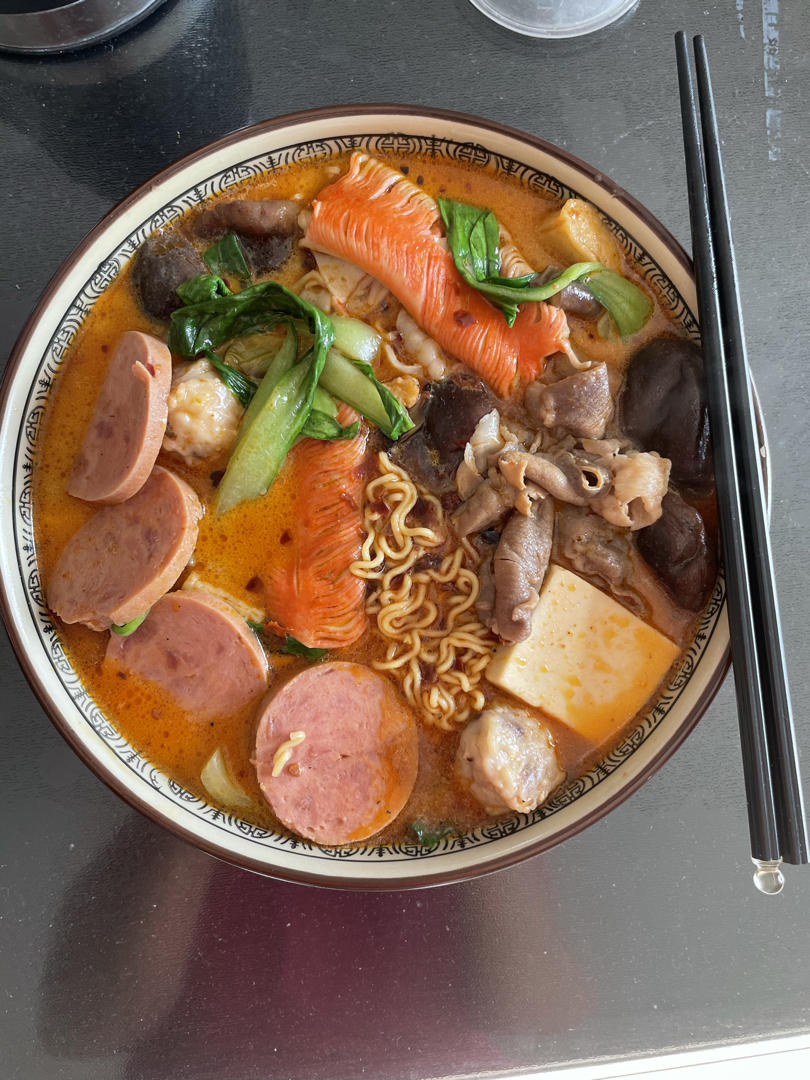 晓晓love做的家庭版麻辣烫