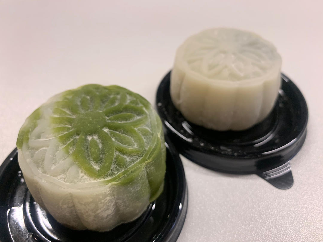 《Tinrry+》斑斓流心冰皮月饼（椰子和榴莲口味）