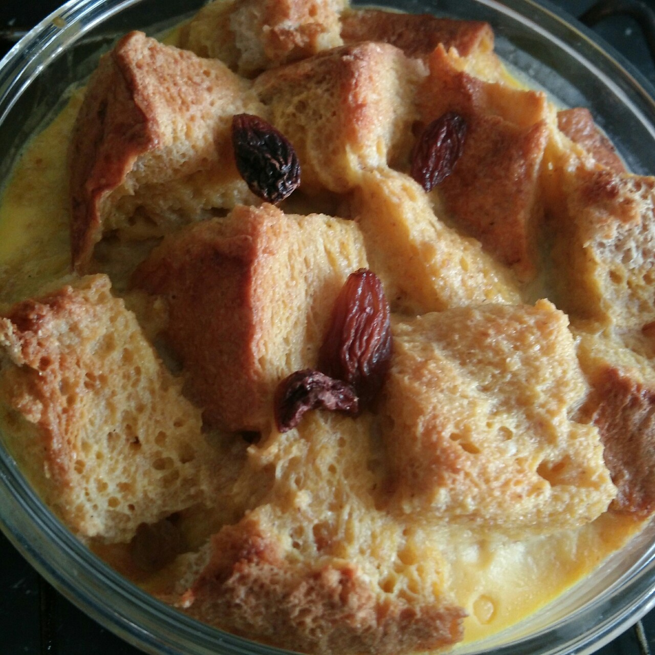 英式面包布丁 British bread & butter pudding