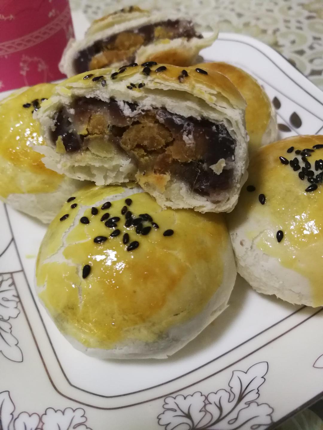 ㊙️网红麻薯肉松蛋黄酥🔥，好吃到爆‼️