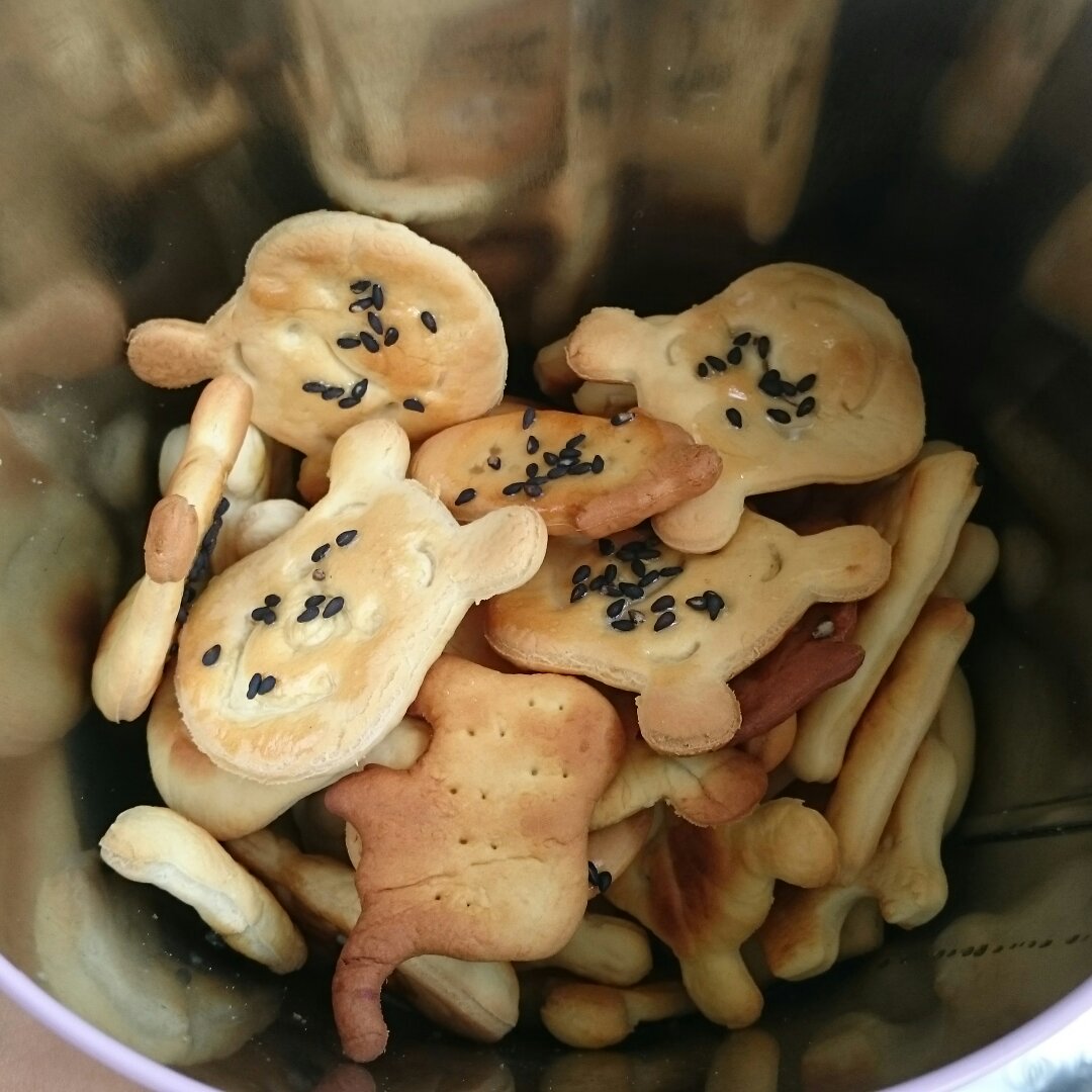 如何做出图案清晰的——卡通小饼干