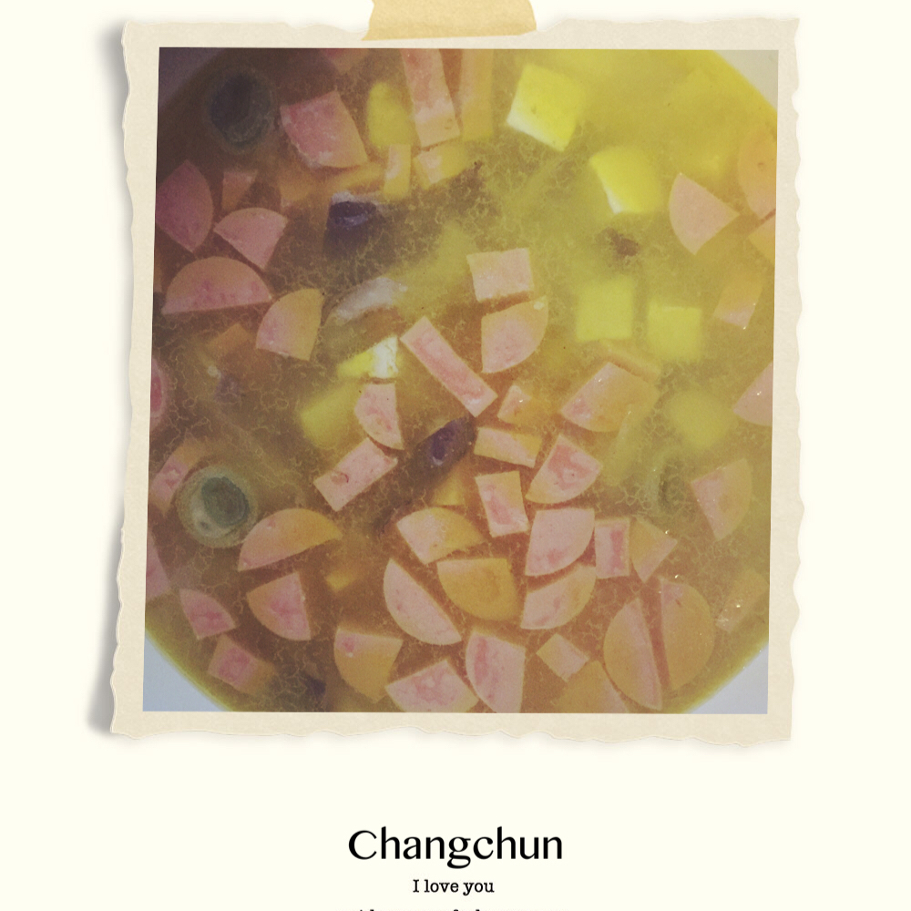 火腿豆腐平菇汤