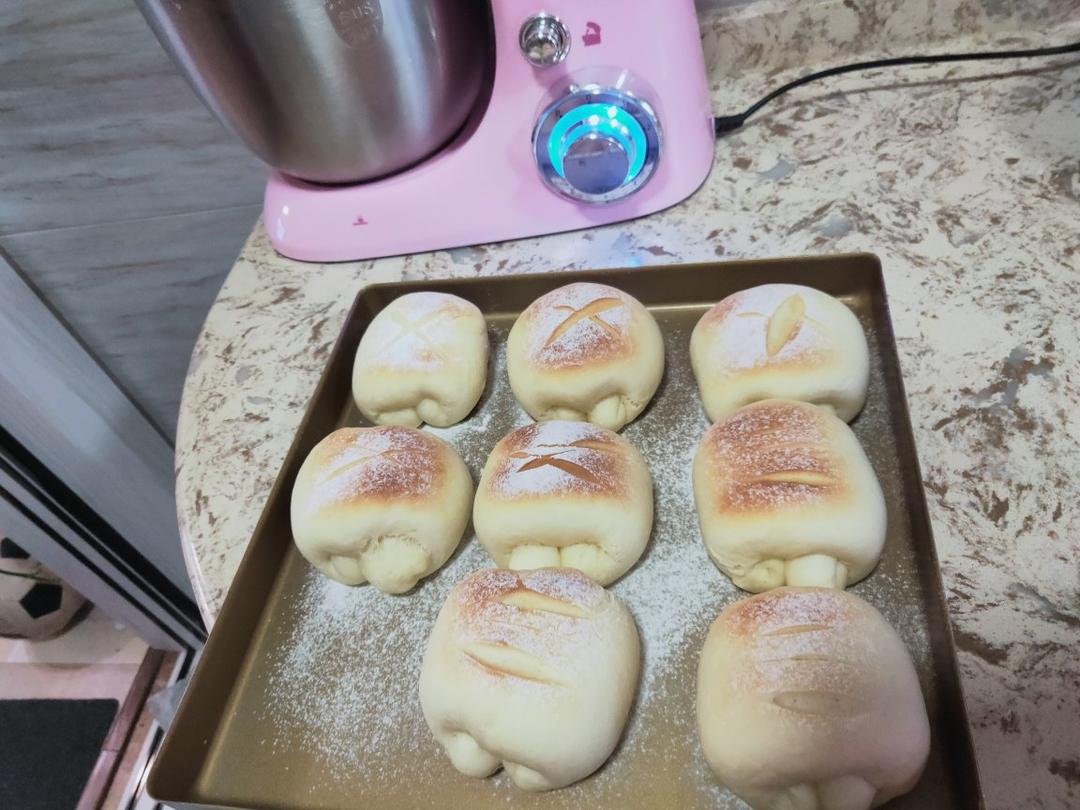 牛奶面包卷 北鼎烤箱食谱