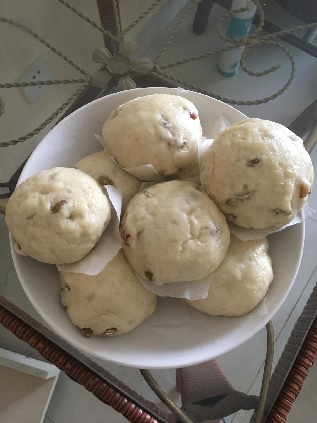 【啤酒葡萄干馒头的做法步骤图,怎么做好吃】初心得始终_下厨房