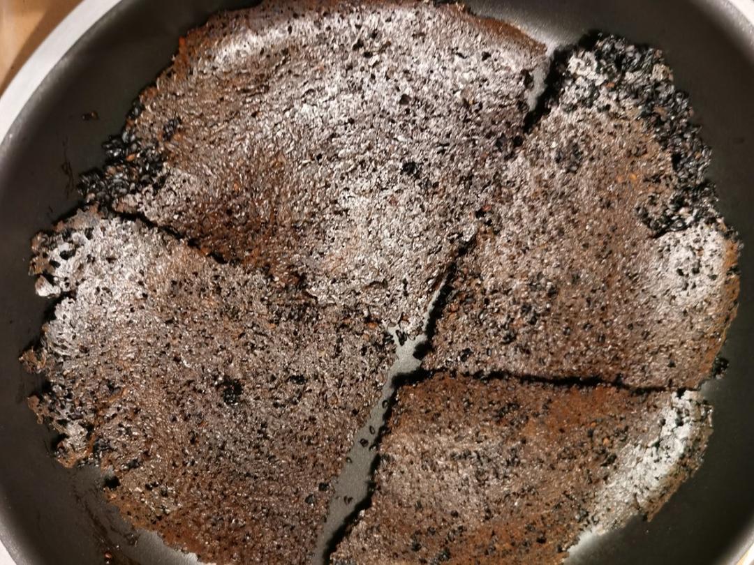 健康黑芝麻薄饼（仅需三步）