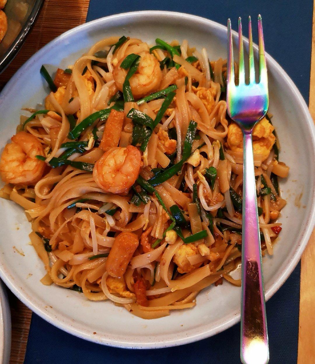 泰式虾仁炒河粉【食材包操作说明】