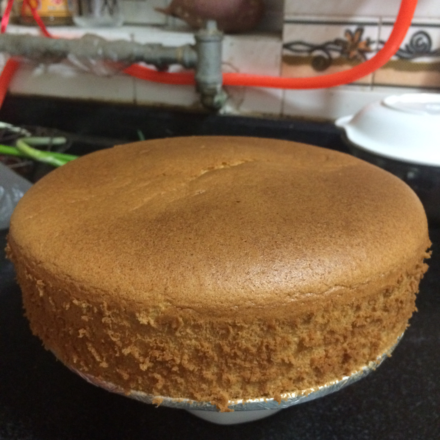 烤箱做蛋糕（戚风蛋糕的做法）